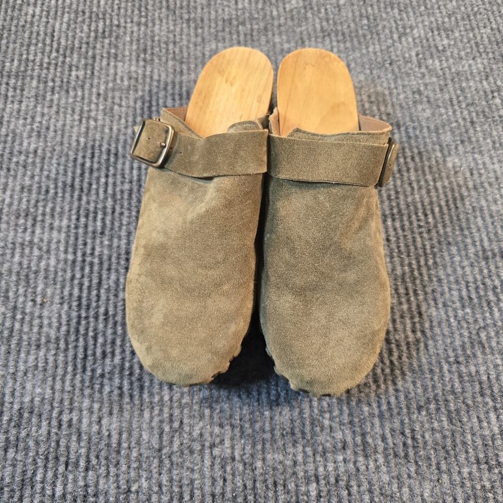 BA&SHSuede Studded Accents Mules Size 40 9.5 - Picture 4 of 7